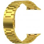 SWISSTEN METAL BAND FOR APPLE WATCH 38 / 40 / 41 mm GOLD 46000304 – Zboží Mobilmania