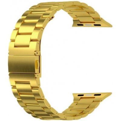 SWISSTEN METAL BAND FOR APPLE WATCH 38 / 40 / 41 mm GOLD 46000304 – Zboží Mobilmania