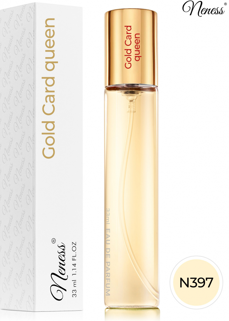 Neness Gold Card Quenn parfémovaná voda dámská 33 ml