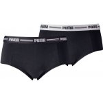 Puma Kalhotky Mini Short 2 Pack W 603033001200 dámské černá – Zboží Mobilmania