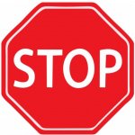 Heskins Podlahová značka - STOP HESKINS podlahové značky 430 mm – Zboží Dáma