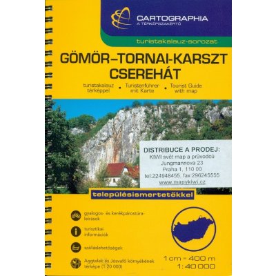 atlas Gomor-Tornai-Karszt-Cserehát Aggtelek 1:40 t. – Zboží Mobilmania