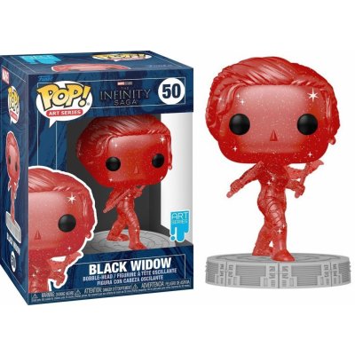 Funko Pop! 50 Art Series The Infinity Saga Black Widow – Zboží Mobilmania