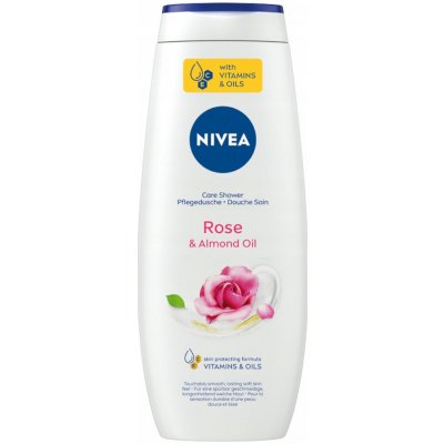 Nivea Rose & Almond Oil sprchový gel 500 ml – Hledejceny.cz
