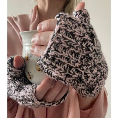 Mks dámské rukavice bezprstové návleky – Zboží Mobilmania