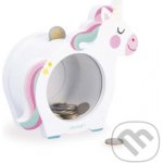 Janod Dřevená pokladnička Jednorožec – Zboží Mobilmania