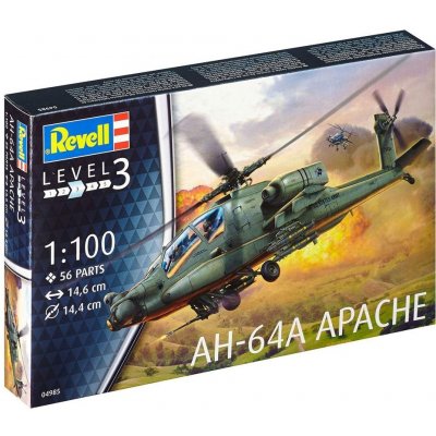 Revell Plastic ModelKit vrtulník 04954 Bell AH-1G Cobra 1:100 – Zboží Mobilmania