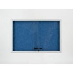 Aveli vitrína informační modrá 6 x A4 – Zboží Živě