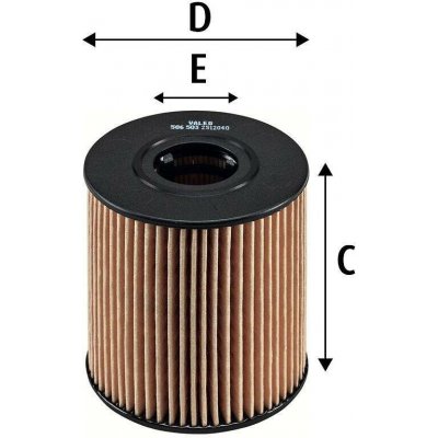 Olejový filtr VALEO 586503 – Hledejceny.cz