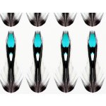 Sybai Umělé Peří Jungle Cock Substitute Natural 10 mm – Hledejceny.cz