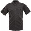 Army a lovecké tričko a košile Košile Tru-Spec 24-7 Field krátký rukáv černá