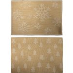 HIT Vánoční prostírání zlaté 30x45cm – Zbozi.Blesk.cz