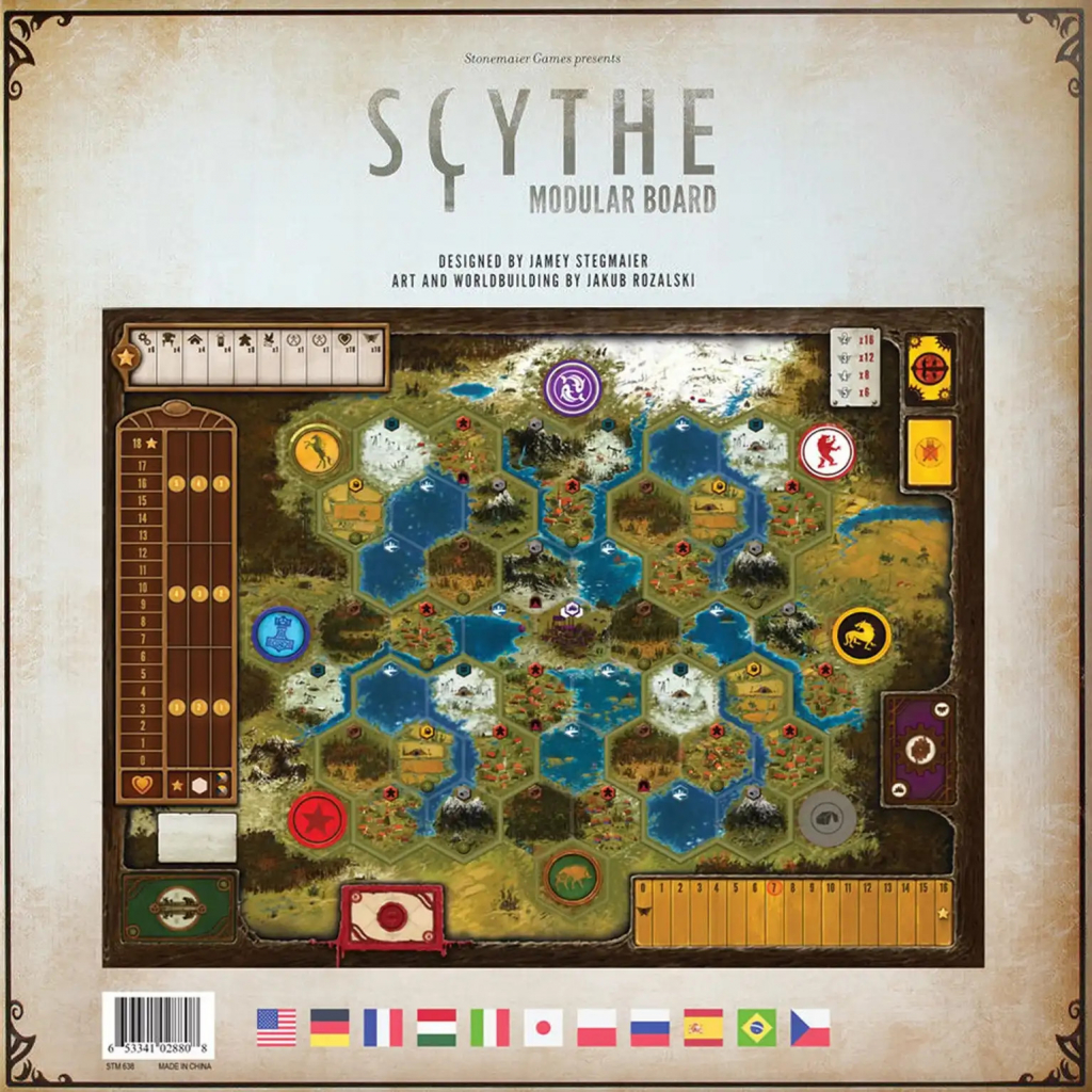 ALBI Scythe Modulární herní plán