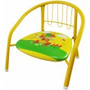 FunPlay Child-010-Yellow židle s pískajícím podsedákem kovová