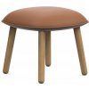 Taburet Normann Copenhagen Podnožka Ace Ultra Leather, brandy