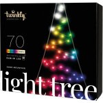 Twinkly TWWT050SPP-BEU LED RGB Venkovní vánoční stromeček 70xLED IP44 Wi-Fi TW0023 – Sleviste.cz