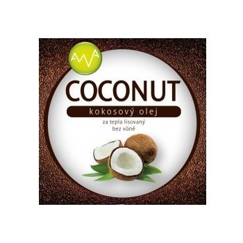 AWA superfoods Kokosový olej COCONUT 1000 ml 3 kusy