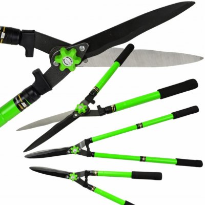 GEKO Nůžky na živý plot teleskopické, 650-825mm – Zbozi.Blesk.cz