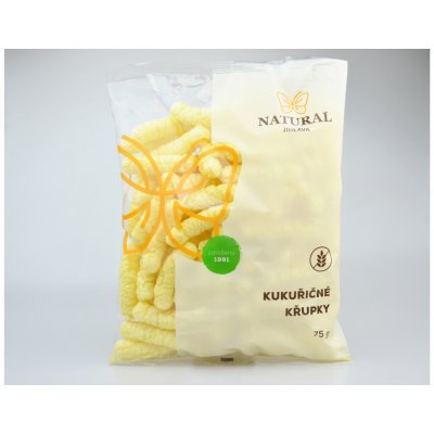 Natural Jihlava Křupky kukuřičné bez lepku Natural 75 g – Zbozi.Blesk.cz