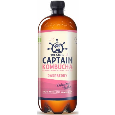 Captain Kombucha malina BIO 1 l – Zbozi.Blesk.cz