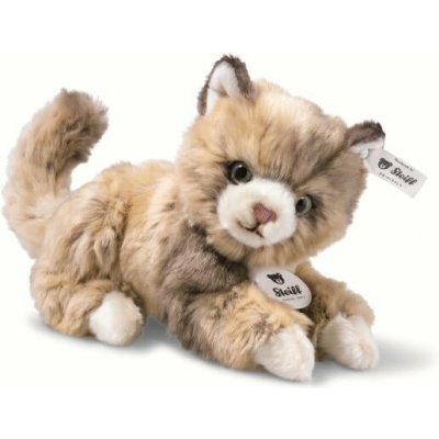 Steiff Lucy kočka hnědá skvrna 18 cm – Hledejceny.cz