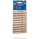 Vektex kolíčky na prádlo dřevěné 20 ks – Zboží Mobilmania