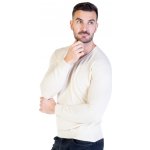 Pullover s výstřihem do "V" Tapio Krémová – Zboží Mobilmania
