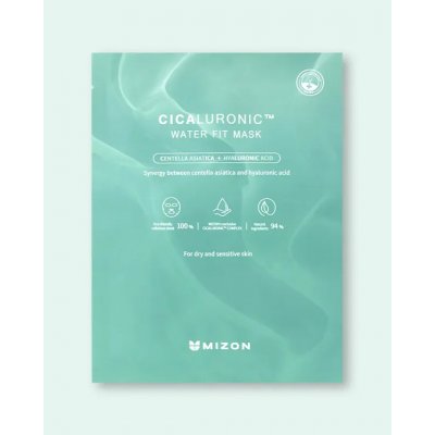 Mizon Cicaluronic Water Fit Mask 24 g – Zboží Mobilmania