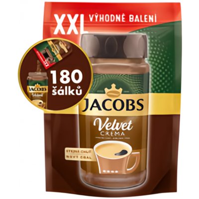 Jacobs Velvet Crema XXL instantní káva 300 g – Zbozi.Blesk.cz