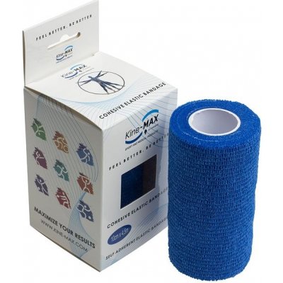 Kine-MAX Cohesive Elastic Bandage 7,5cm x 4,5 m modré – Zbozi.Blesk.cz