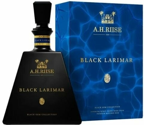 A.H. Riise Black Larimar 45,2% 0,7 l (holá láhev)
