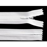 Spirálový zip skrytý No 3 délka 60 cm Varianta: 101 bílá, Balení: 1 ks – Hledejceny.cz