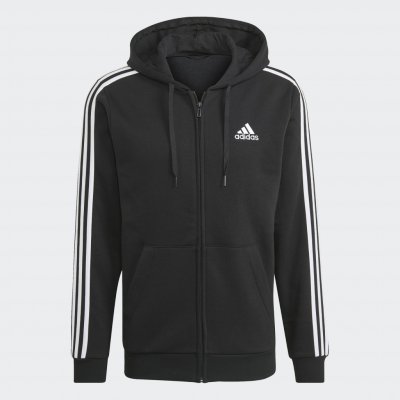 rozepínací mikina adidas M 3S FL FZ HD – Hledejceny.cz