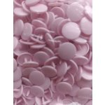 Patentky / cvočky plastové 12,4mm, 1.000ks světle růžové, NAČATÉ BALENÍ – Zboží Dáma