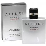 Chanel Allure Sport toaletní voda pánská 100 ml tester – Zboží Mobilmania