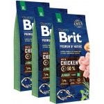 Brit Premium by Nature Junior XL 3 x 15 kg – Hledejceny.cz