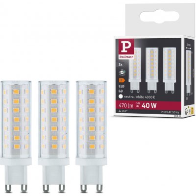 Paulmann 28801 sada 3ks LED žárovek G9, 5W 4000K 230V – Hledejceny.cz