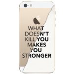 Pouzdro iSaprio Makes You Stronger - iPhone 5/5S/SE – Sleviste.cz