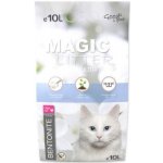 Magic Cat Magic Litter Bentonite Ultra White 10 l – Zboží Dáma