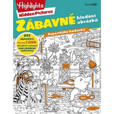 Zábavné hledání obrázků - Super výzva! - Highlights for Children – Zboží Mobilmania