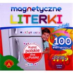 Alexander Hra Písmenka magnetická set 100 ks na lednici – Zboží Dáma