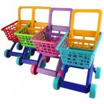 Dohány nákupní vozík červený/modrý – Zboží Dáma