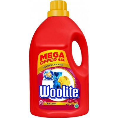 Woolite Mix Colors prací gel 75 PD 4,5 l – Zbozi.Blesk.cz