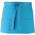 Premier PR155 Krátká zástěra do pasu s kapsou Colours modrá turquoise – Hledejceny.cz