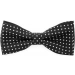 Avantgard Premium bavlněný s bílým puntíkem 600 5120 Černá – Zboží Dáma