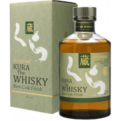 Kura The Whisky Rum Cask Finish 40% 0,7 l (kazeta)
