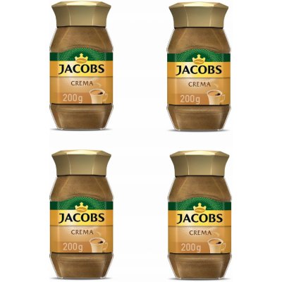 Jacobs Káva rozpustná Crema 4 x 200 g – Zboží Dáma