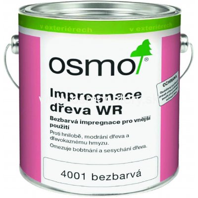 Osmo 4001 WR 25 l Bezbarvá – Zboží Mobilmania