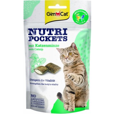 Gimcat Nutri Pockets s catnipem 60 g