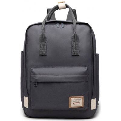 KONO Batoh s kapsou na notebook tmavě šedý 9 L – Zboží Dáma